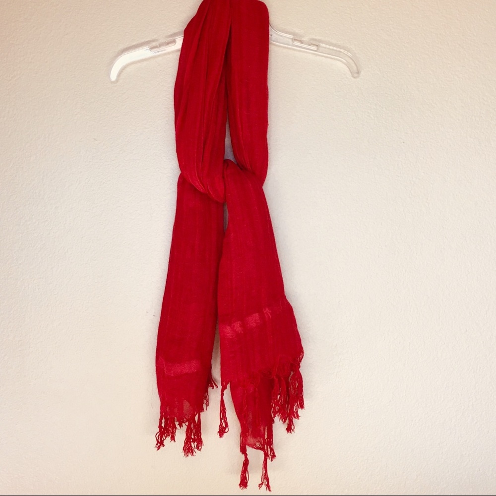 Love Quotes Red Scarf- Celebrity Favorite